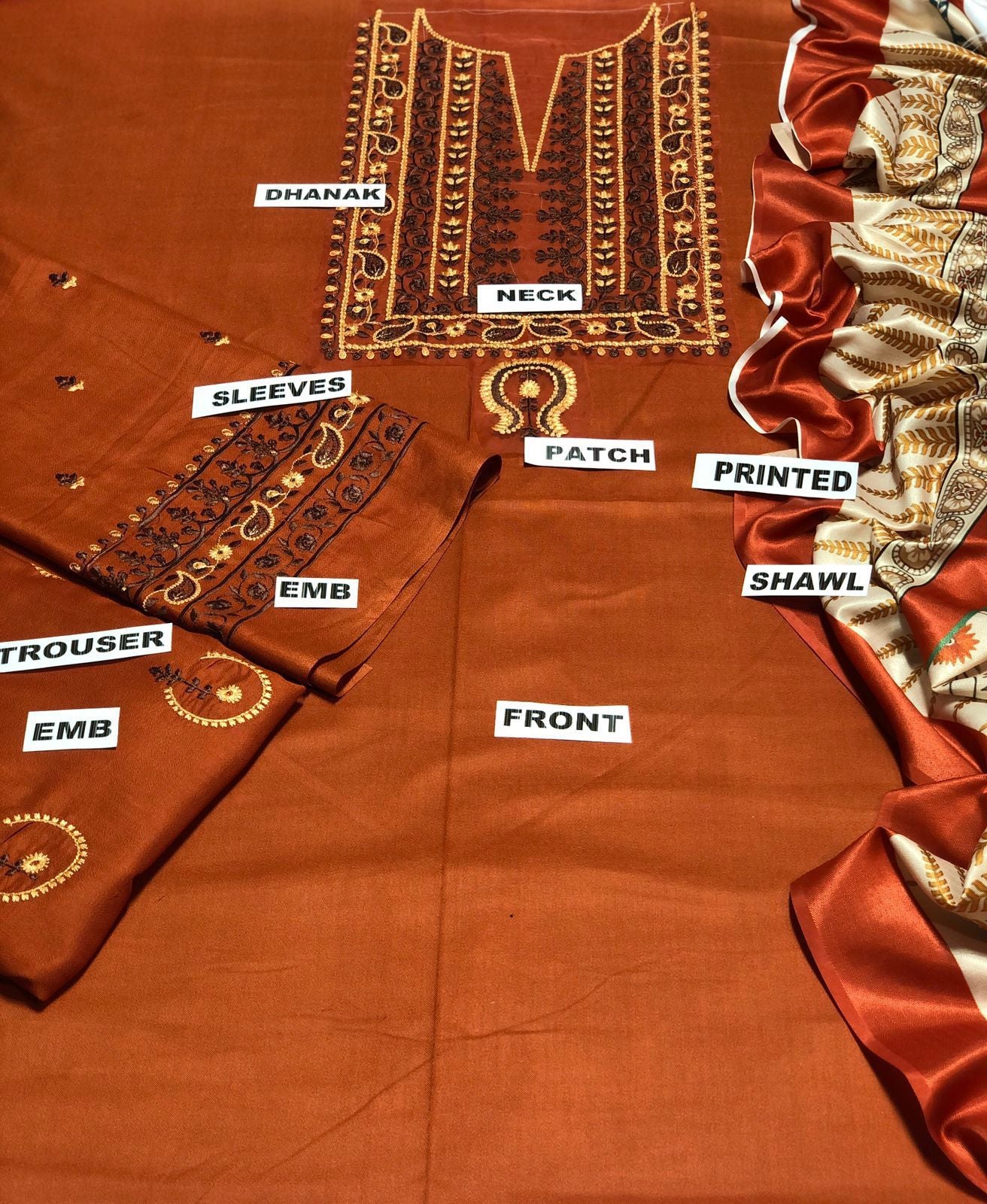 Dhanak 3pc D#1115