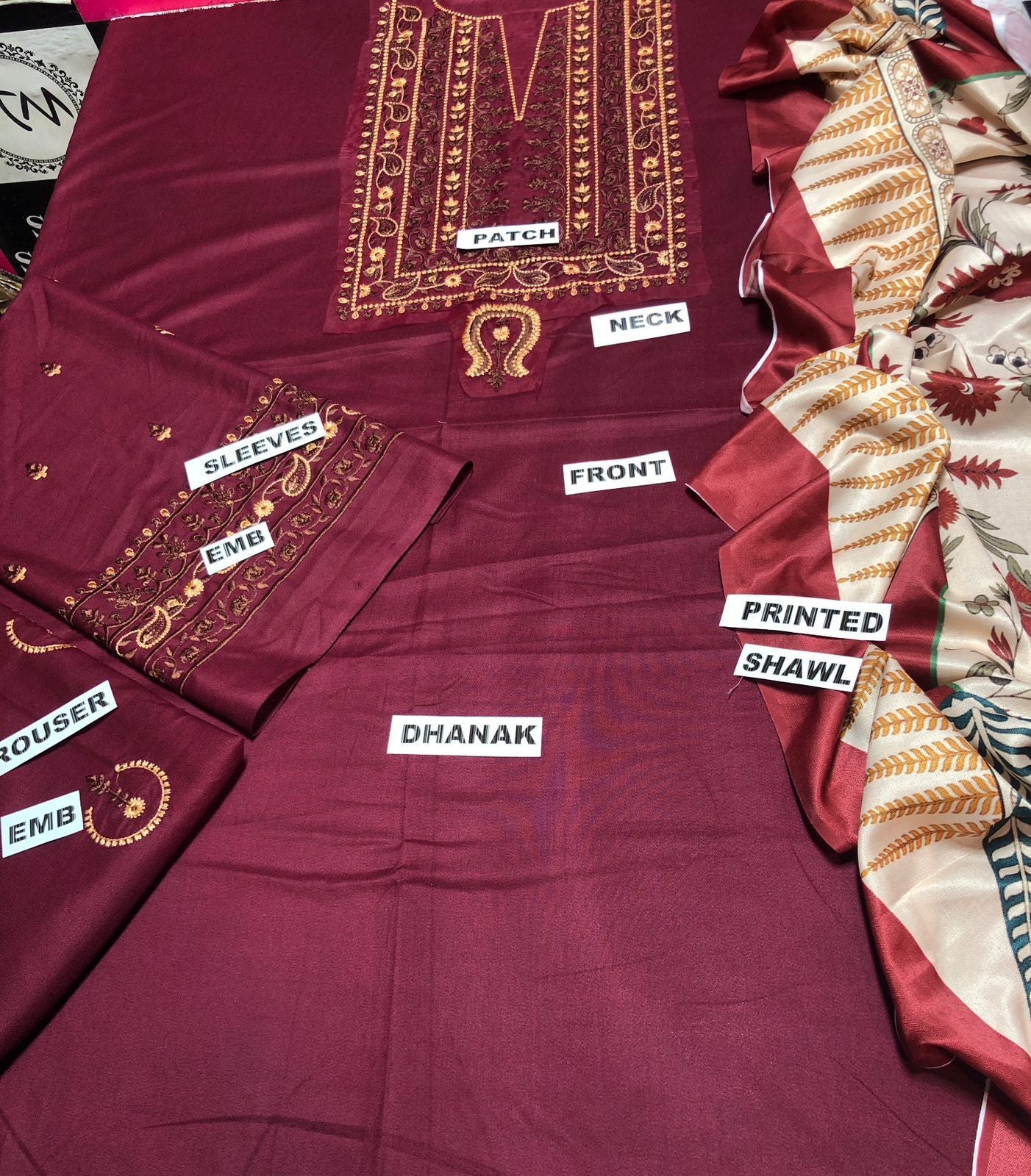 Dhanak 3pc D#1113