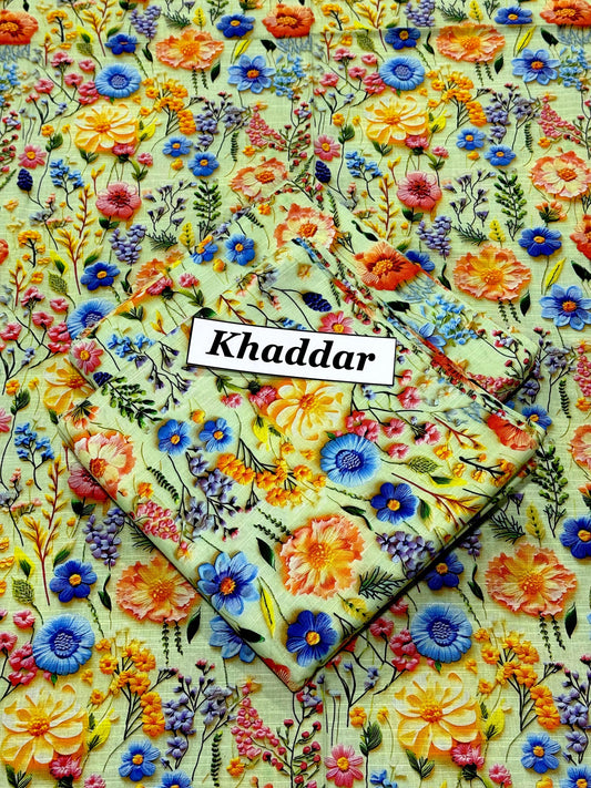 KHADDAR 2PC D#019