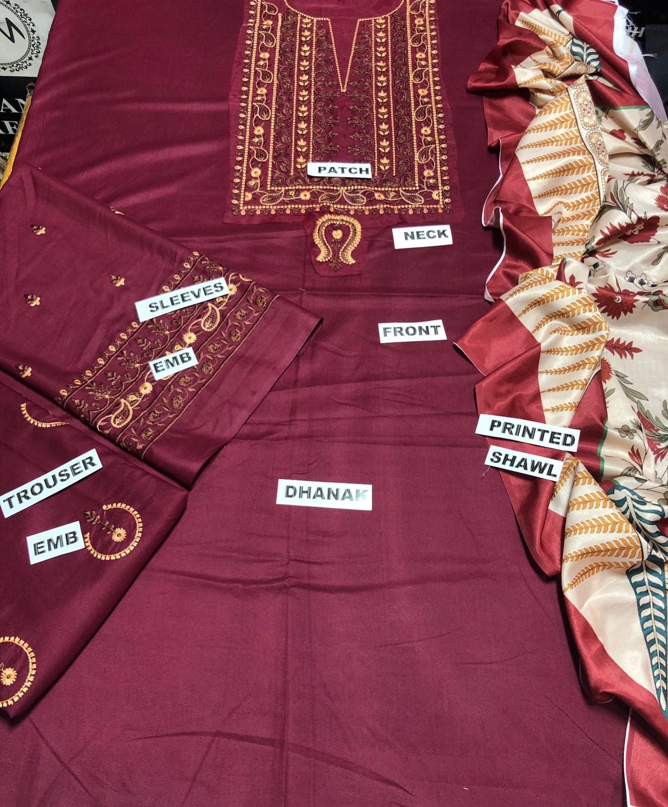 Dhanak 3pc D#1113