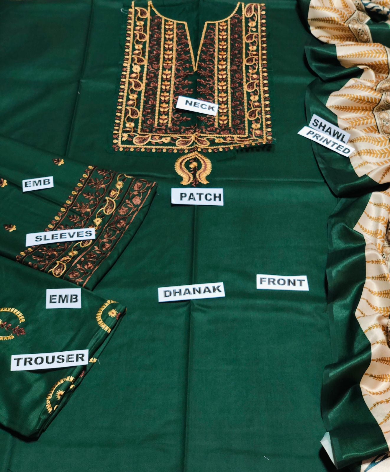Dhanak 3pc D#1114