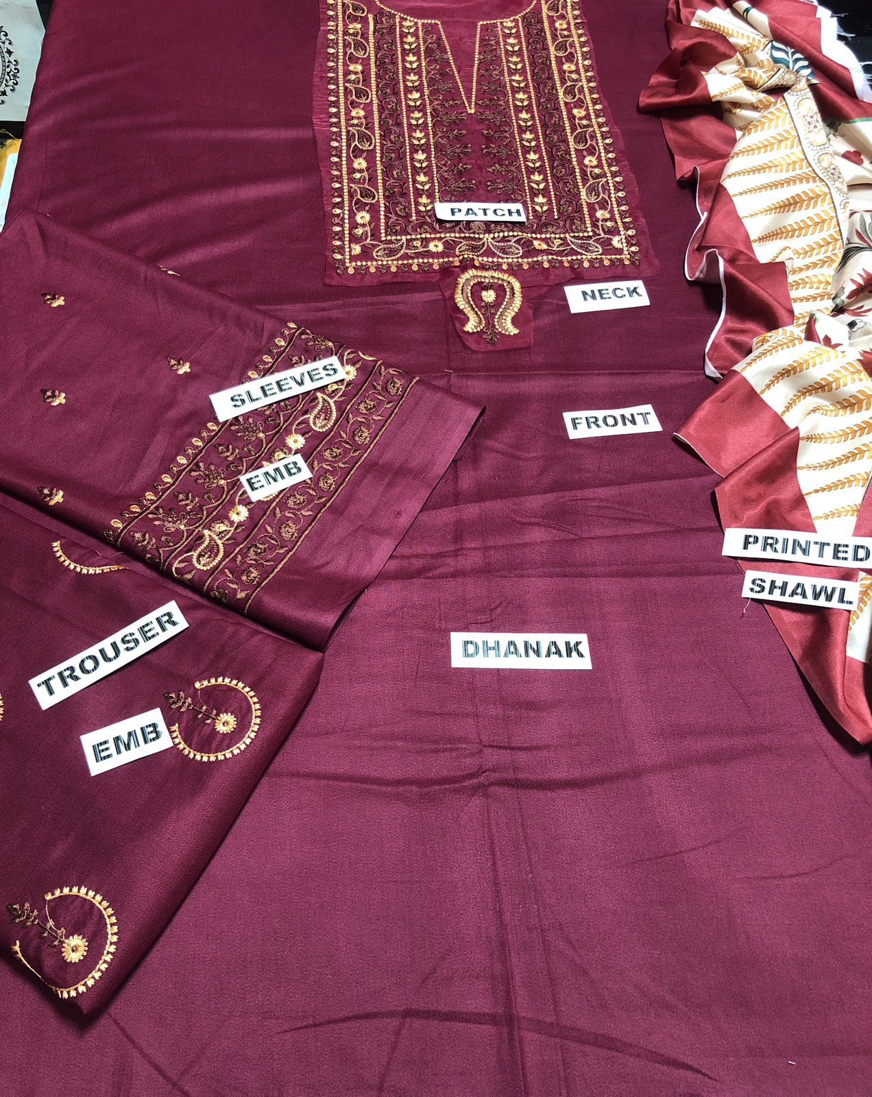Dhanak 3pc D#1113